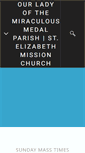 Mobile Screenshot of olmmparish.org